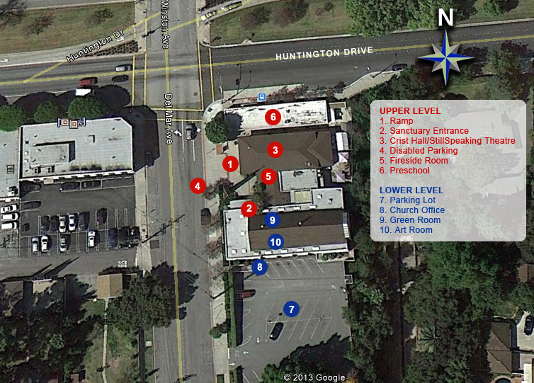 SAN MARINO UCC CAMPUS MAP